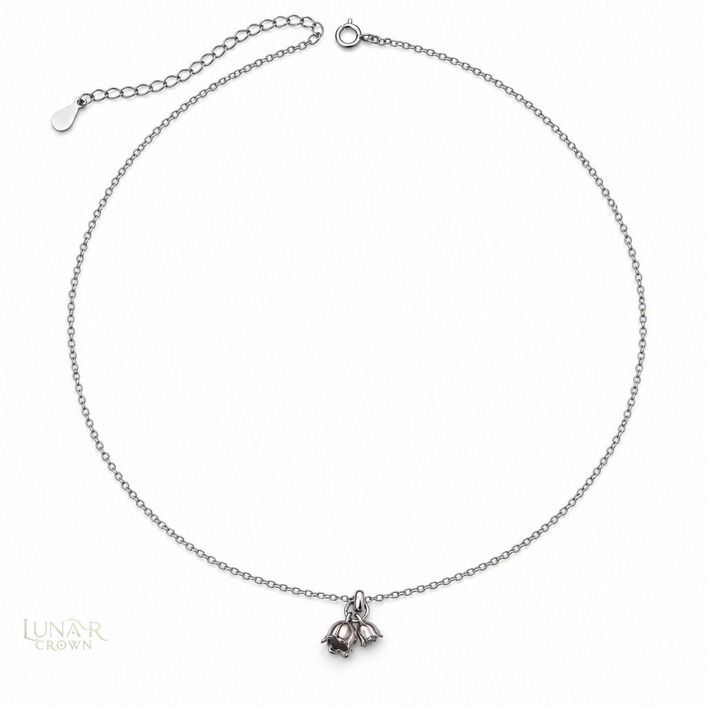 Double Flower Necklace