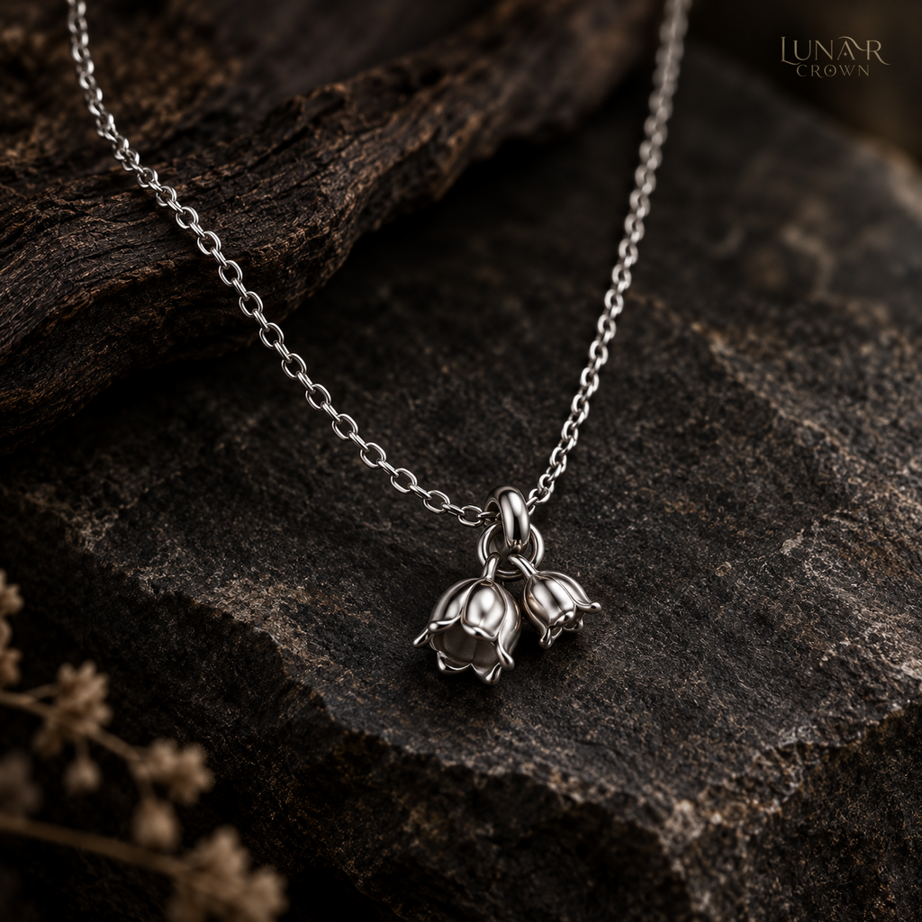 Double Flower Necklace