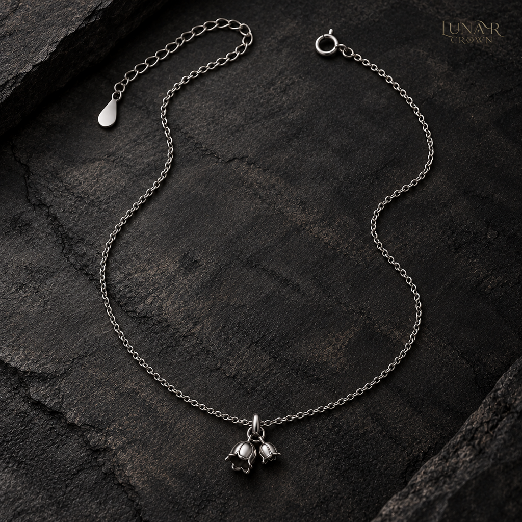 Double Flower Necklace